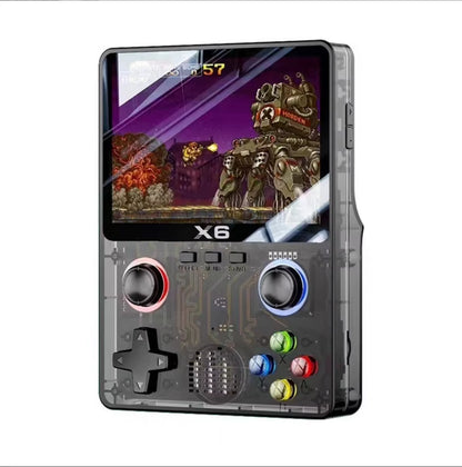NEW X6 Game Console Retro Video Game Console 3.5'' IPS Screen Portable Handheld Game Player Classic Games Children Gifts